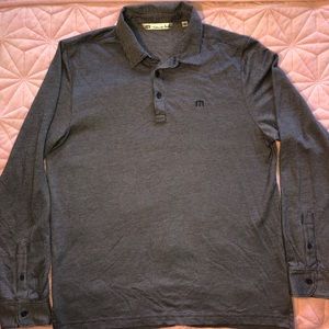 Travis Mathew long sleeve collar shirt